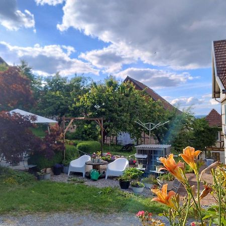 Minicamping Und B&B Apartment Hintergarten Niederorschel Εξωτερικό φωτογραφία